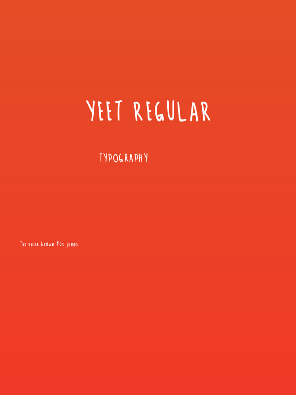 Yeet Regular Poster