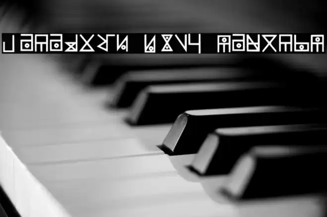 Yelekish Font Regular Font examples