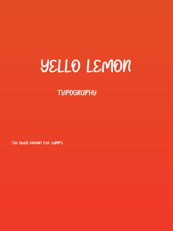 Yello Lemon Poster