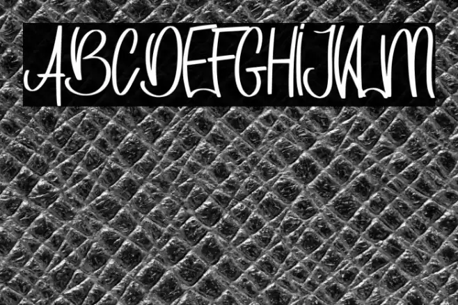 Yellow Black - Personal Use Font examples