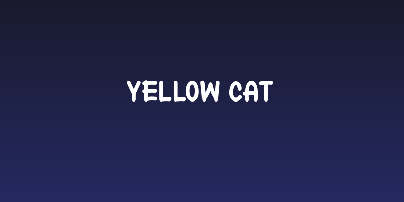 Yellow Cat Social Header