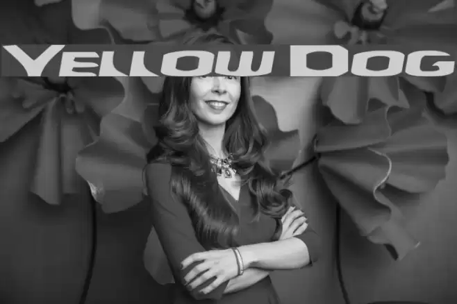 Yellow Dog Font examples