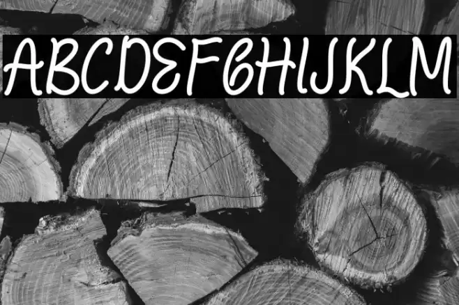 Yellow Easter Font examples