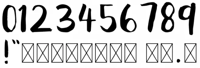 Yellow Honey DEMO Font OTHER CHARS