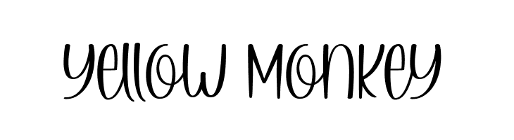 Yellow Monkey  Free Fonts Download