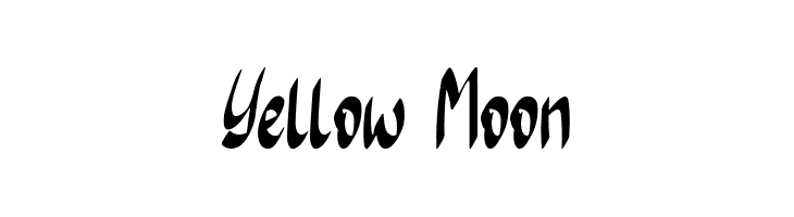 Yellow Moon  免费字体下载