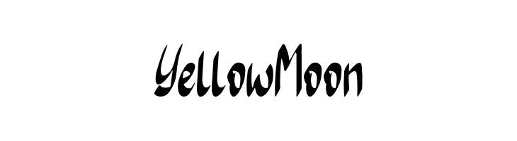 Yellow Moon  免费字体下载