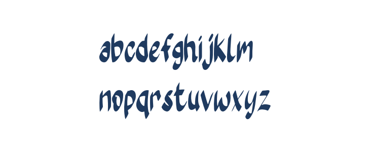 Yellow Moon Lowercase