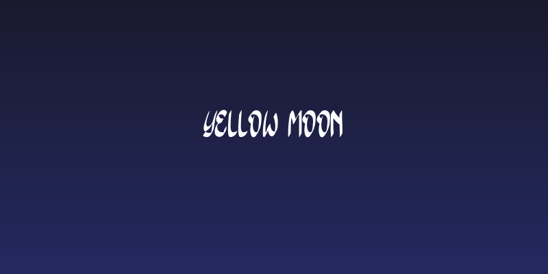 Yellow Moon Social Header
