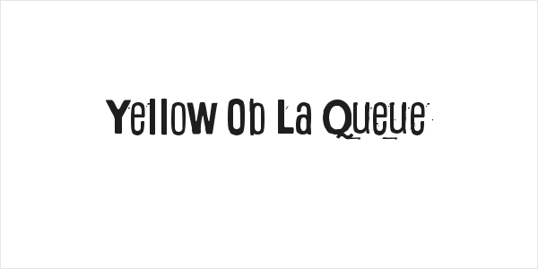 Yellow Ob La Queue Logo
