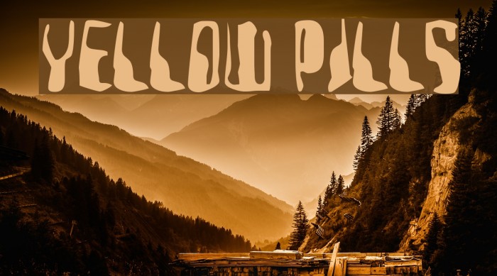 Yellow Pills Fonte examples