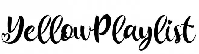 Yellow Playlist  Fuentes Gratis Descargar