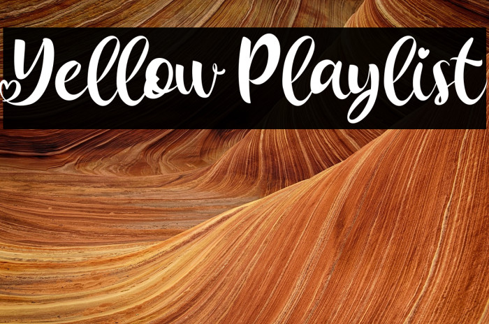 Yellow Playlist Example 2