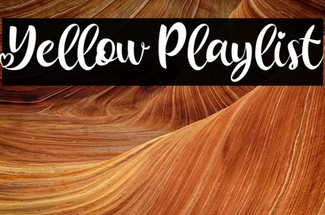Yellow Playlist Example 2