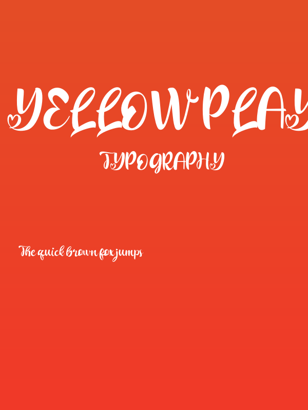 Yellow Playlist Poster