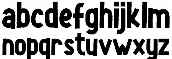 Yellow Pumpkin Demo 字体 小写