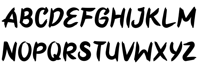 Yellow Pumpkin Font LOWERCASE