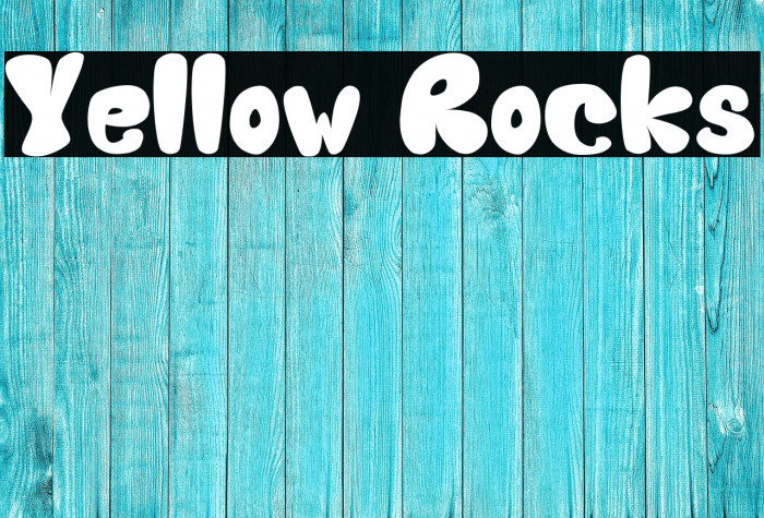 Yellow Rocks Example 1