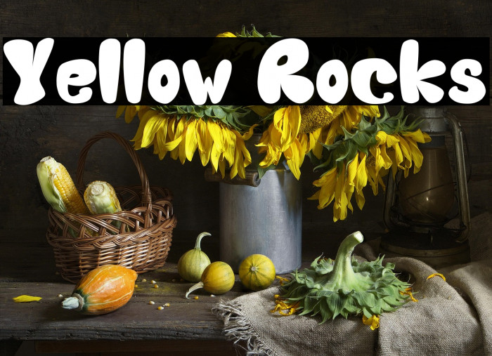 Yellow Rocks Example 2
