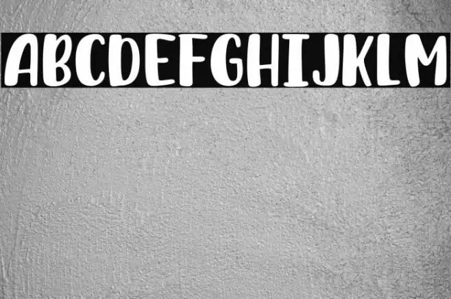 Yellow Style Font examples