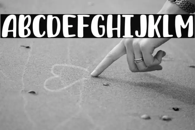 Yellow Style Font examples