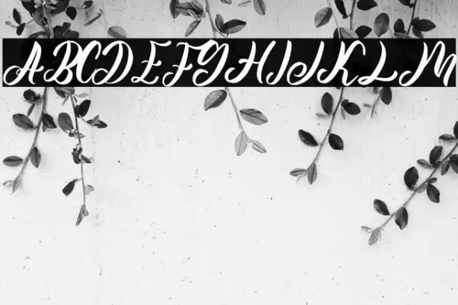 Yellow Sunflower Font examples