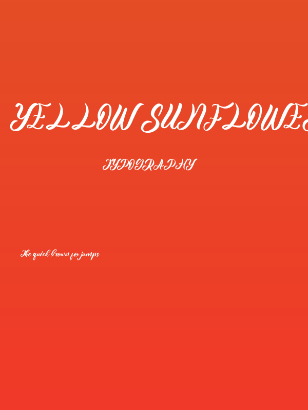 Yellow Sunflower Poster