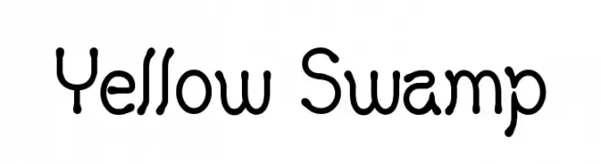Yellow Swamp  フリーフォントのダウンロード
