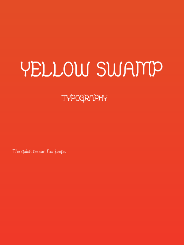 Yellow Swamp Poster