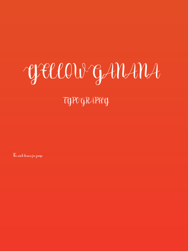 Yellow ganana Poster