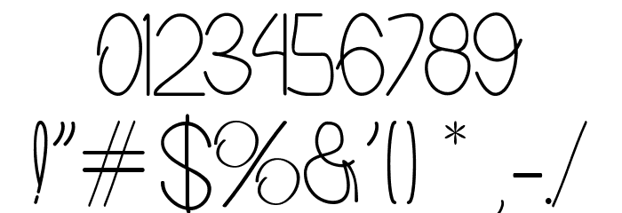 YellowCatDEMO Font OTHER CHARS
