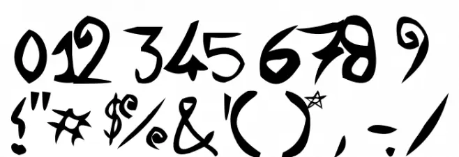 YellowJug Font OTHER CHARS