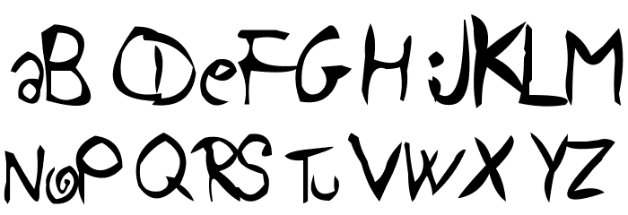 YellowJug Font LOWERCASE