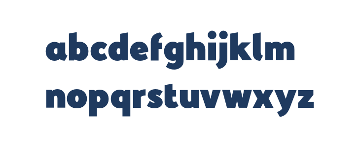 YellowPeasDemo-Black Lowercase