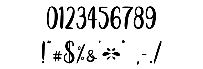 YellowRabbit-PersonalUse Font OTHER CHARS