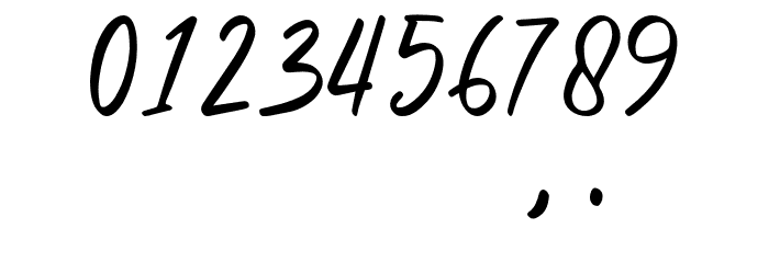 YellowSkiesDemo-Regular Schriftart Anderer Schreiben