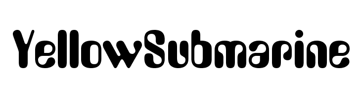 YellowSubmarine  Скачать бесплатные шрифты