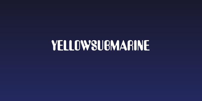 YellowSubmarine Social Header