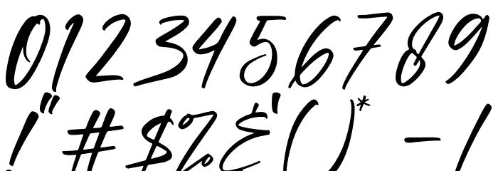 Yellowbird Font OTHER CHARS