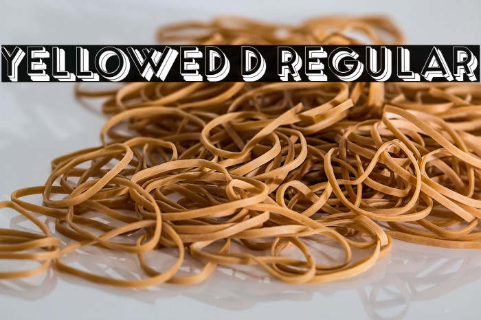 Yellowed 3D Regular Example 1