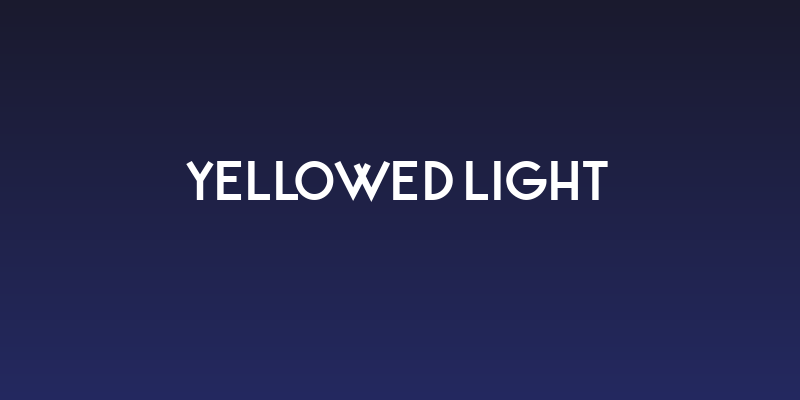 Yellowed Light Social Header