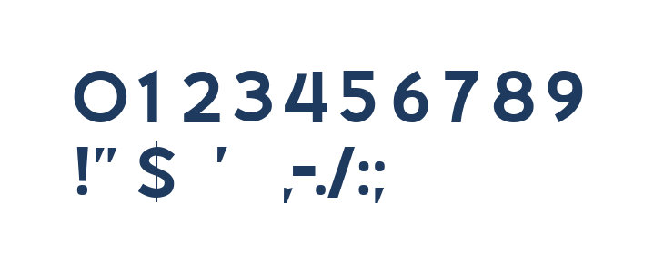 Yellowed Regular Other Characters