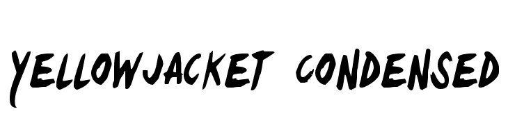 Yellowjacket Condensed  Free Fonts Download