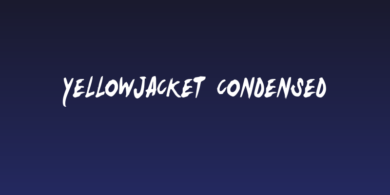 Yellowjacket Condensed Social Header