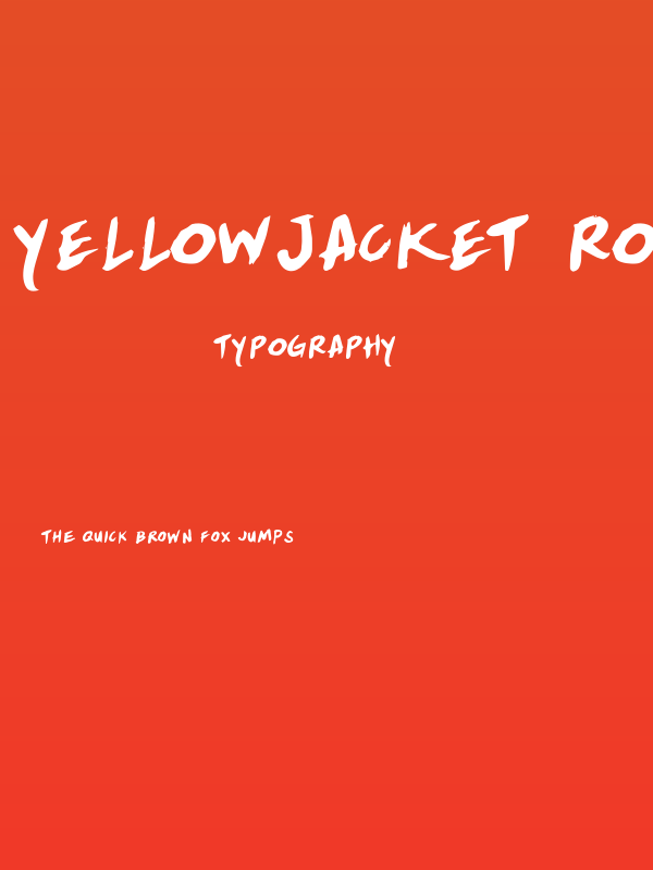 Yellowjacket Rotate Poster
