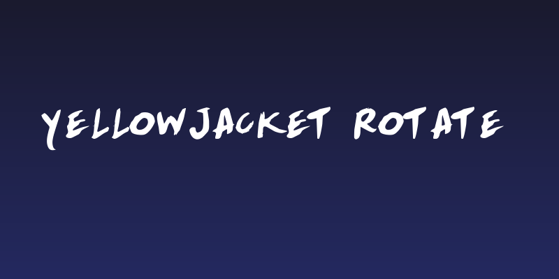 Yellowjacket Rotate Social Header