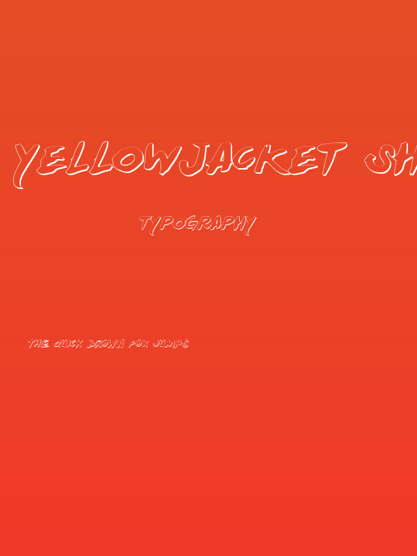 Yellowjacket Shadow Poster