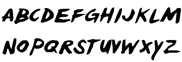 Yellowjacket Font LOWERCASE