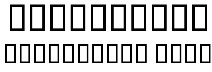 Yellowjackets-Regular Font OTHER CHARS