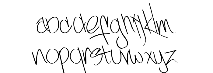 Yellowjackets-Regular Font LOWERCASE